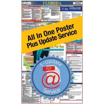Florida All In One Poster + 1 Year E-Update Service