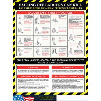 Ladder Safety Poster