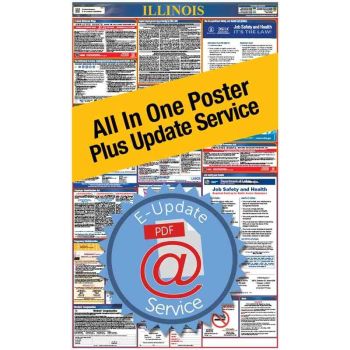 Illinois All In One Poster + 3 Year E-Update Service