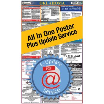Oklahoma All In One Poster + 3 Year E-Update Service