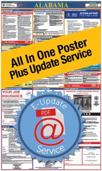 Alabama All In One Poster + 3 Year E-Update Service