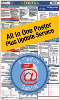 Georgia All In One Poster + 3 Year E-Update Service