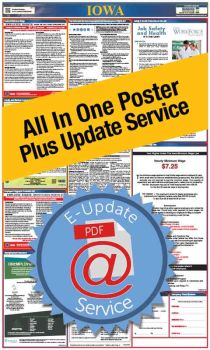 Iowa All In One Poster + 3 Year E-Update Service