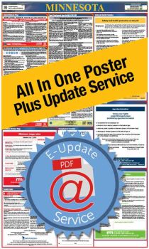 Minnesota All In One Poster + 1 Year E-Update Service