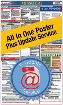 Missouri All In One Poster + 2 Year E-Update Service