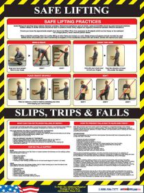 Safe Lifting Poster