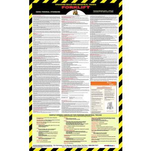 Forklift Poster